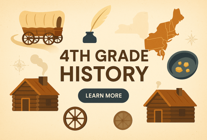 4th grade History class banner