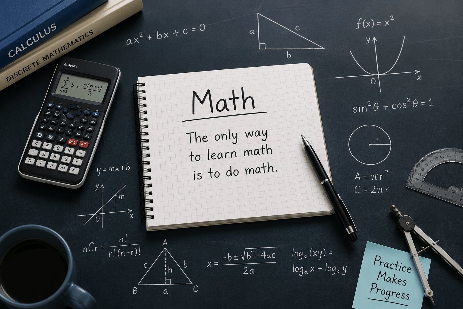 Student receiving personalized math tutoring