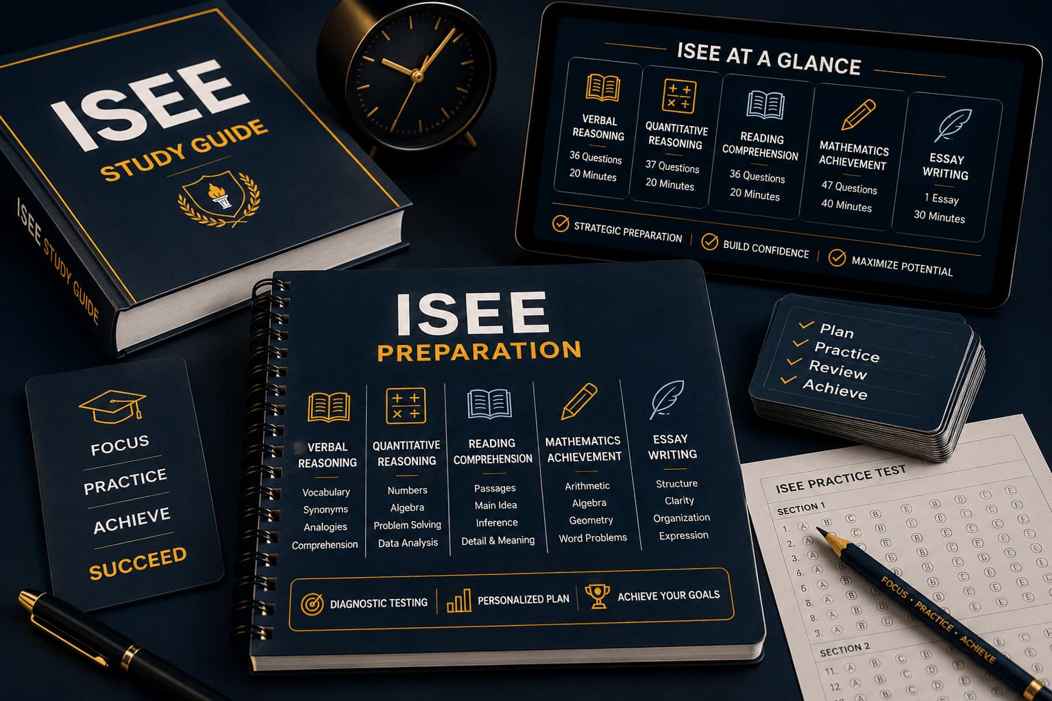 ISEE preparation study materials