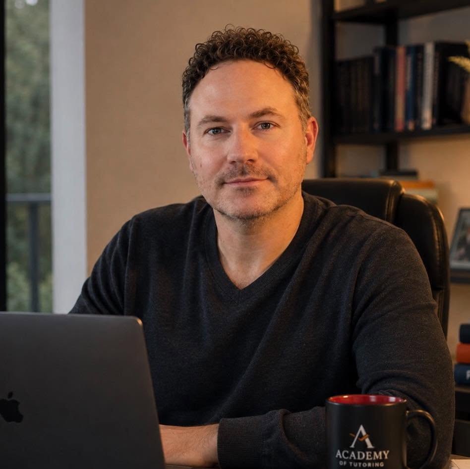 Academy of Tutoring founder providing personalized private tutoring